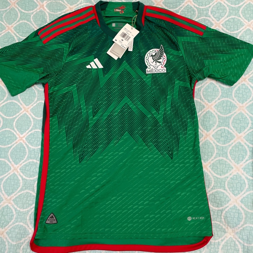Mexico Player Version World Cup 2022 Home Jersey